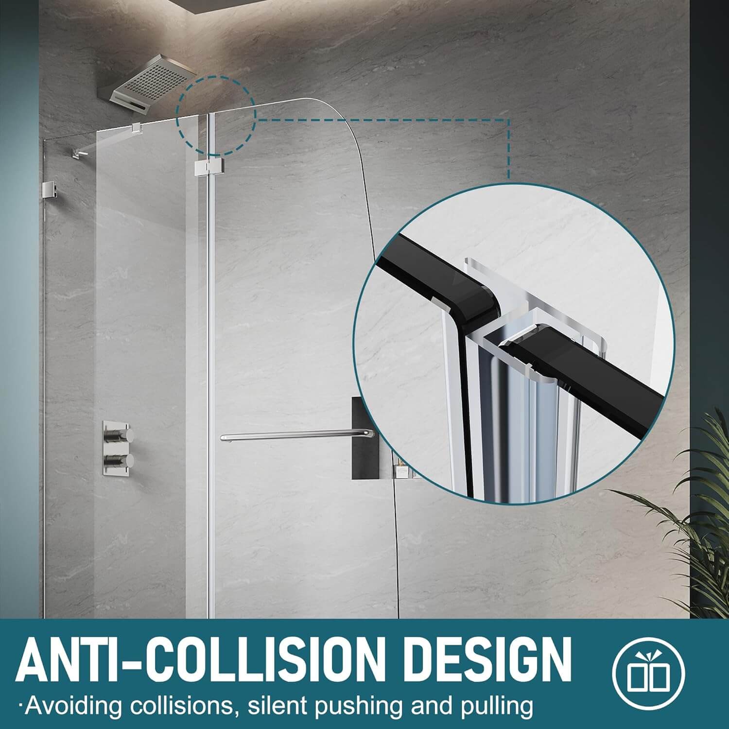 ANTI- COLLISION DESIGN: Avoiding collisions, silent pushing and pulling