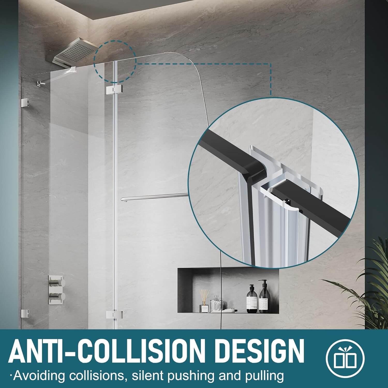 ANTI- COLLISION DESIGN: Avoiding collisions, silent pushing and pulling