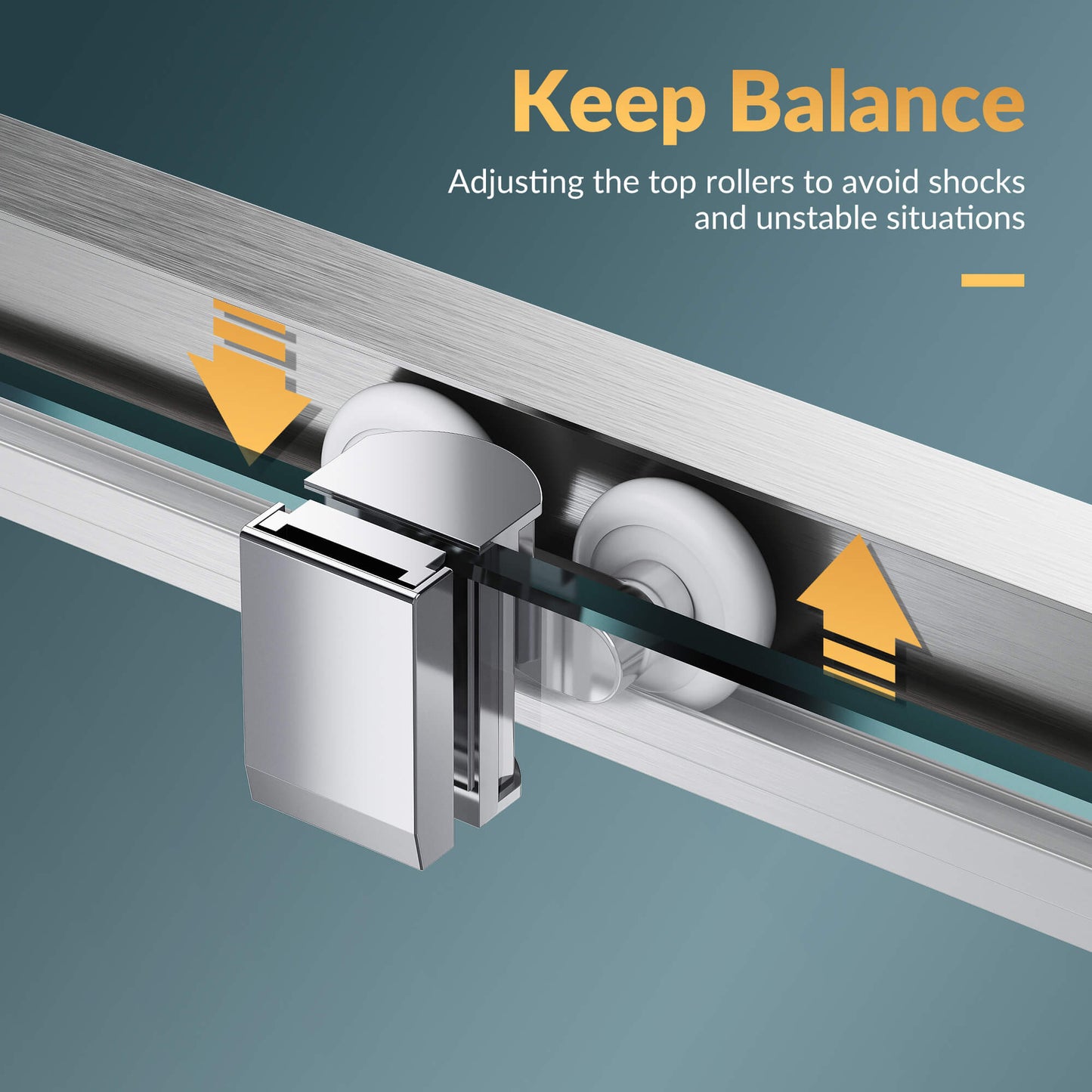 Keep Balance: Adjusting the top rollers to avoid shocks and unstable situations