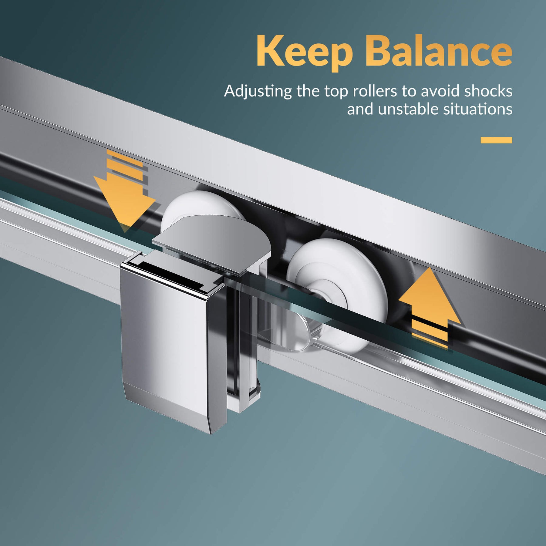 Keep Balance: Adjusting the top rollers to avoid shocks and unstable situations