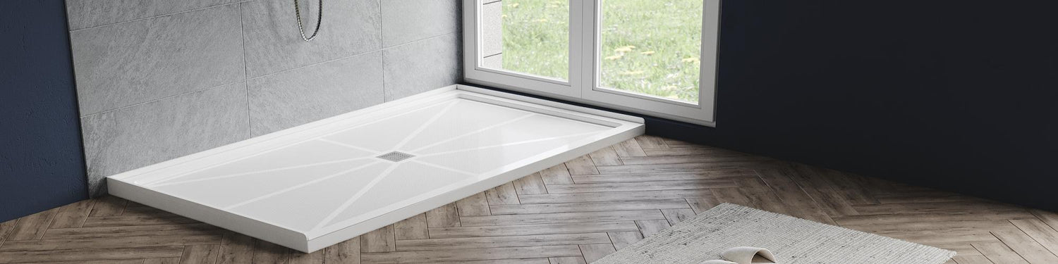 Rectangular Shower Pans & Bases
