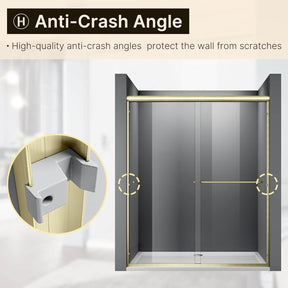 Anti-Crash Angle: High-quality anti-crash anles protect the wall from scratches