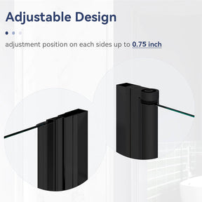 Adjustable Design: adjustment position on each sides up to 0.75 inch