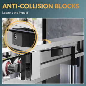 ANTI-COLLISION BLOCKS: Lessens the impact