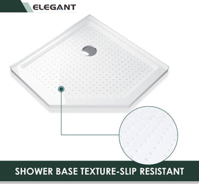 SHOWER BASE TEXTURE-SLIP RESISTANT