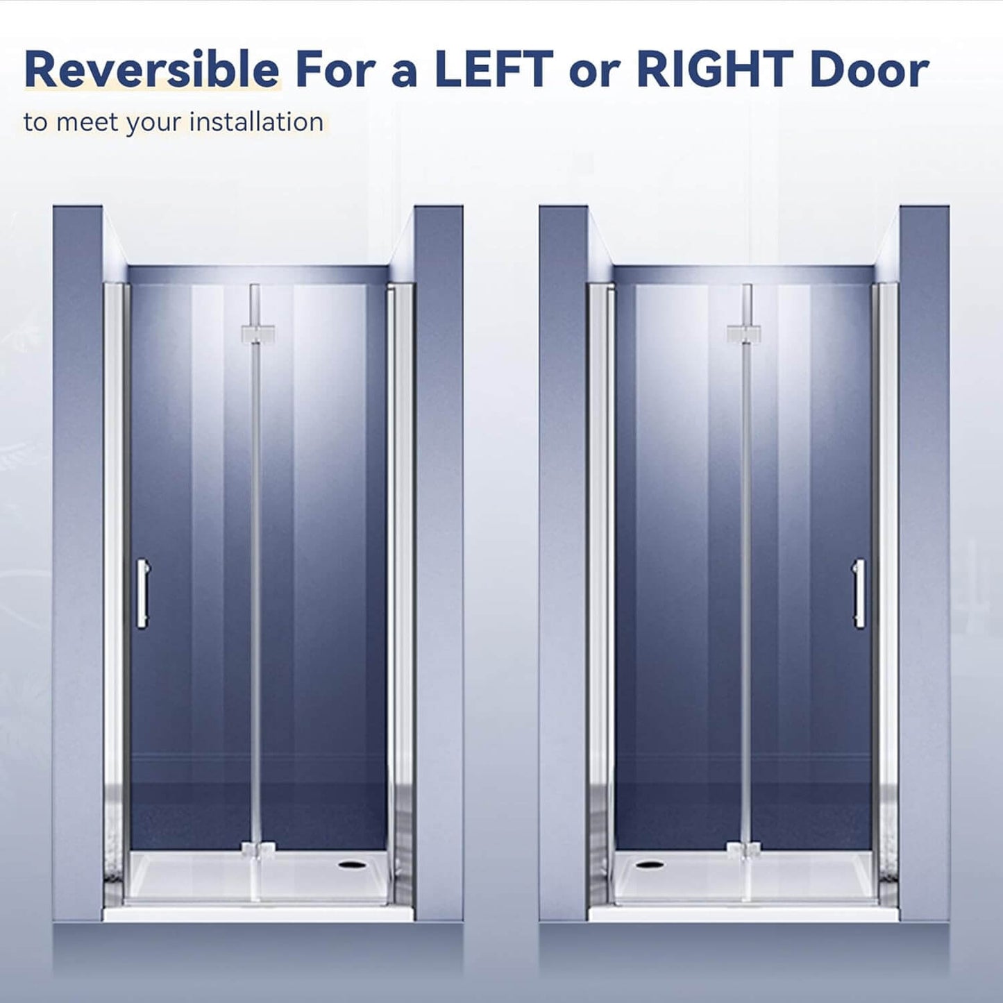 Reversible For a Left or Right Door to meet your Installation