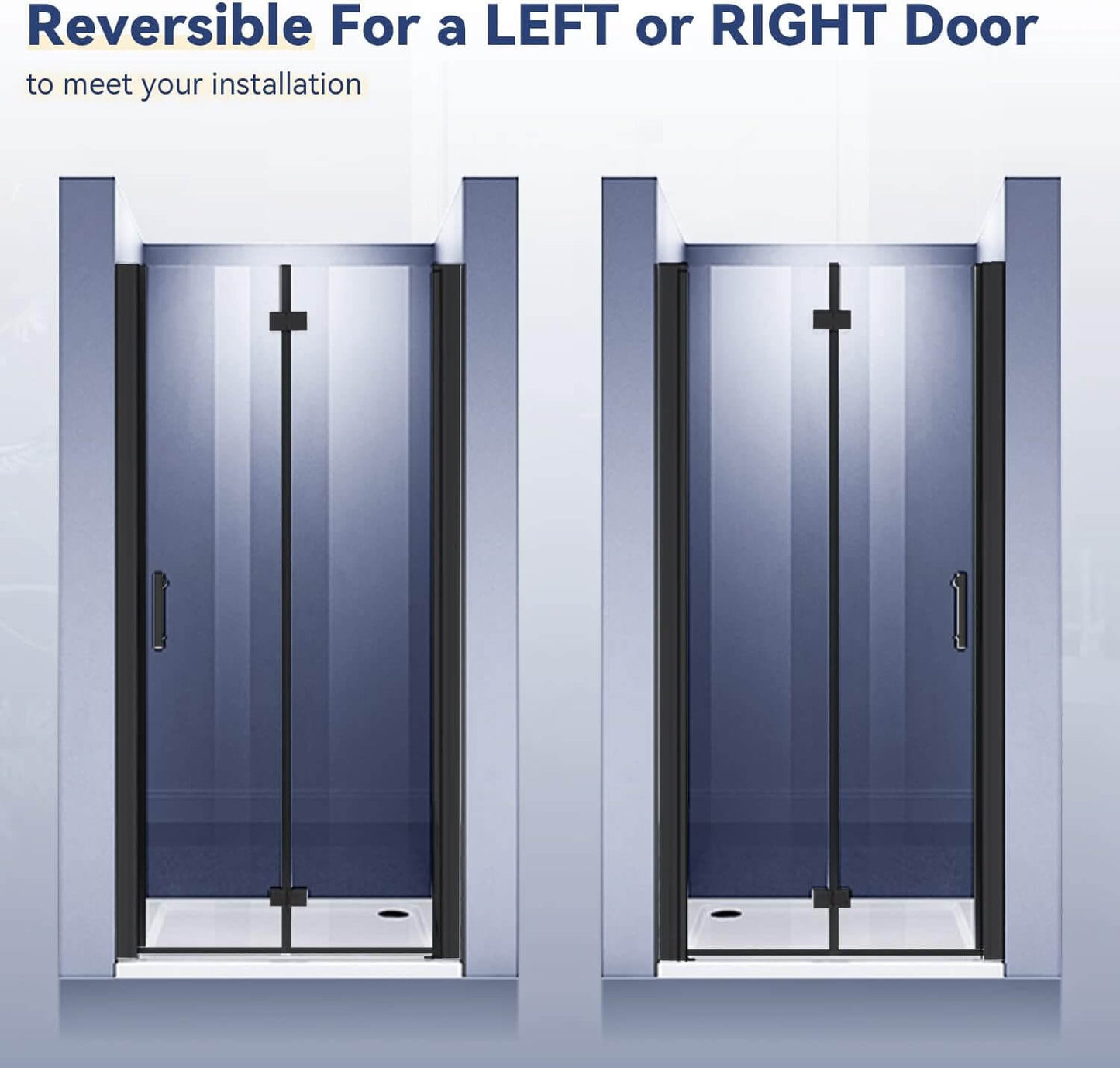 Reversible For a Left or Right Door to meet your Installation