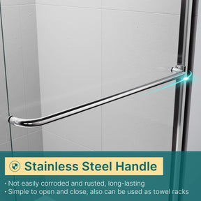 Stainless Steel Handle:Not easily corroded and rusted, long lastiong. Simple to open and close, also can be used as towel racks