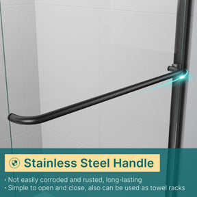 Stainless Steel Handle:Not easily corroded and rusted, long lastiong. Simple to open and close, also can be used as towel racks