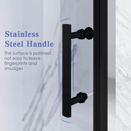 Stainless Steel Handel: The surface is polished, not easy to leave fingerprints and smudges