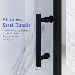 Stainless Steel Handel: The surface is polished, not easy to leave fingerprints and smudges