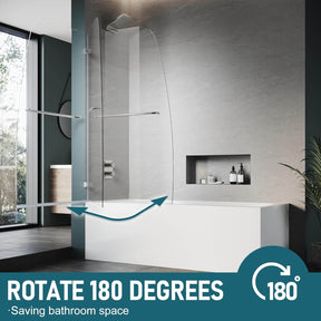 ROTATE 180 DEGREES: Saving bathroom space