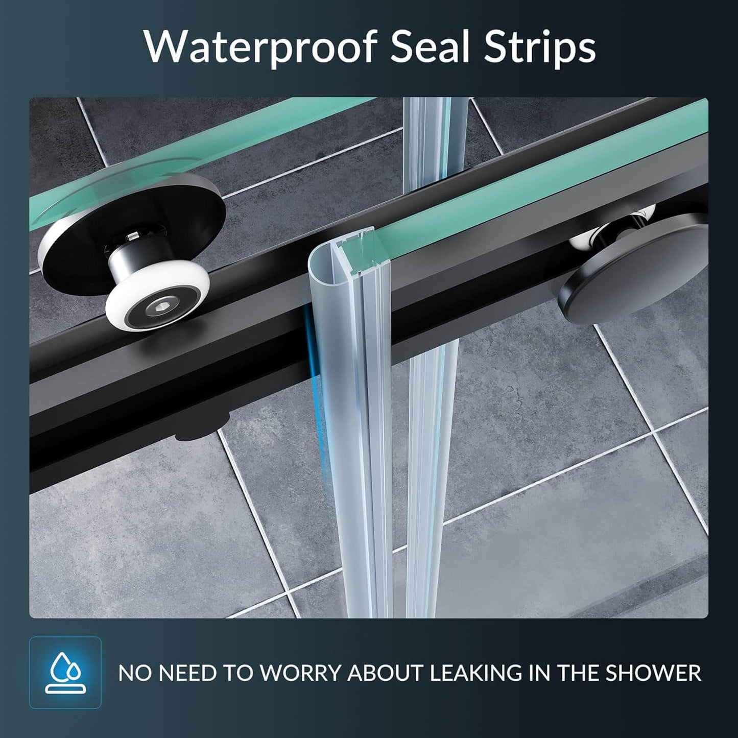 Waterproof Seal Strips: No Need To Worry About Leaking In The Shower