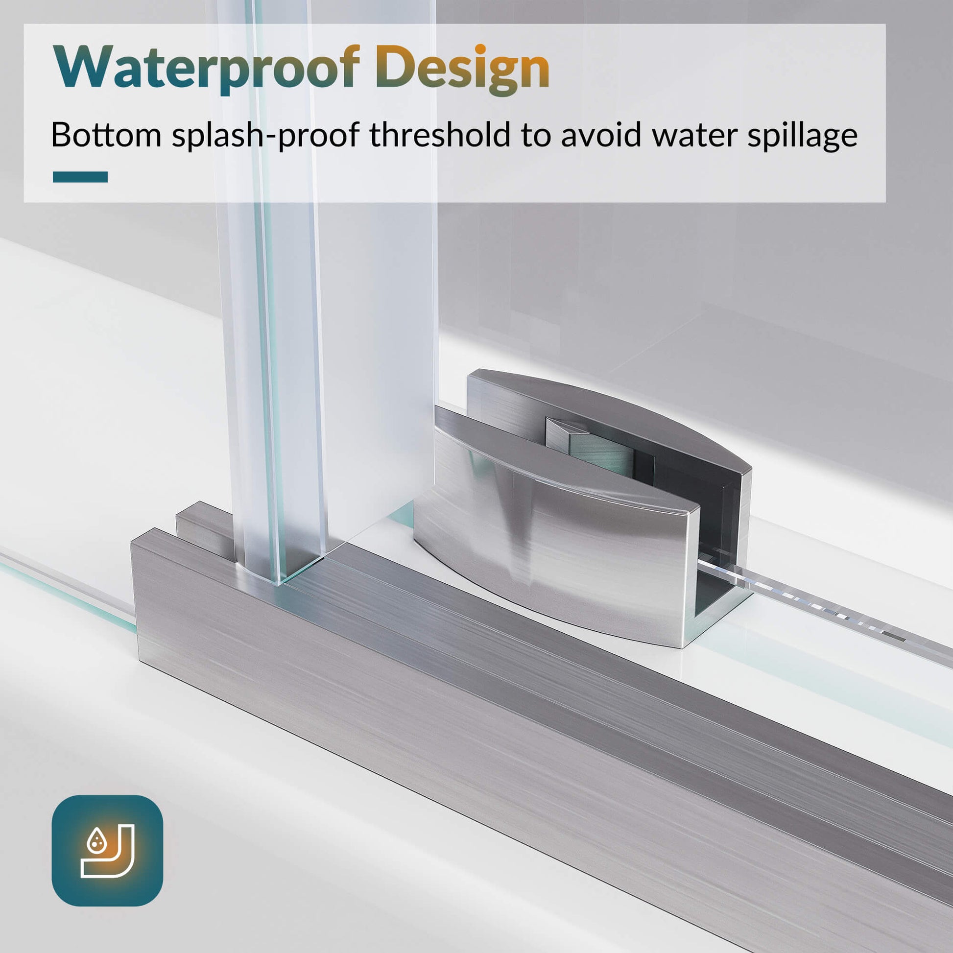 Waterproof Design: Bottom splash-proof threshold to avoid water spillage