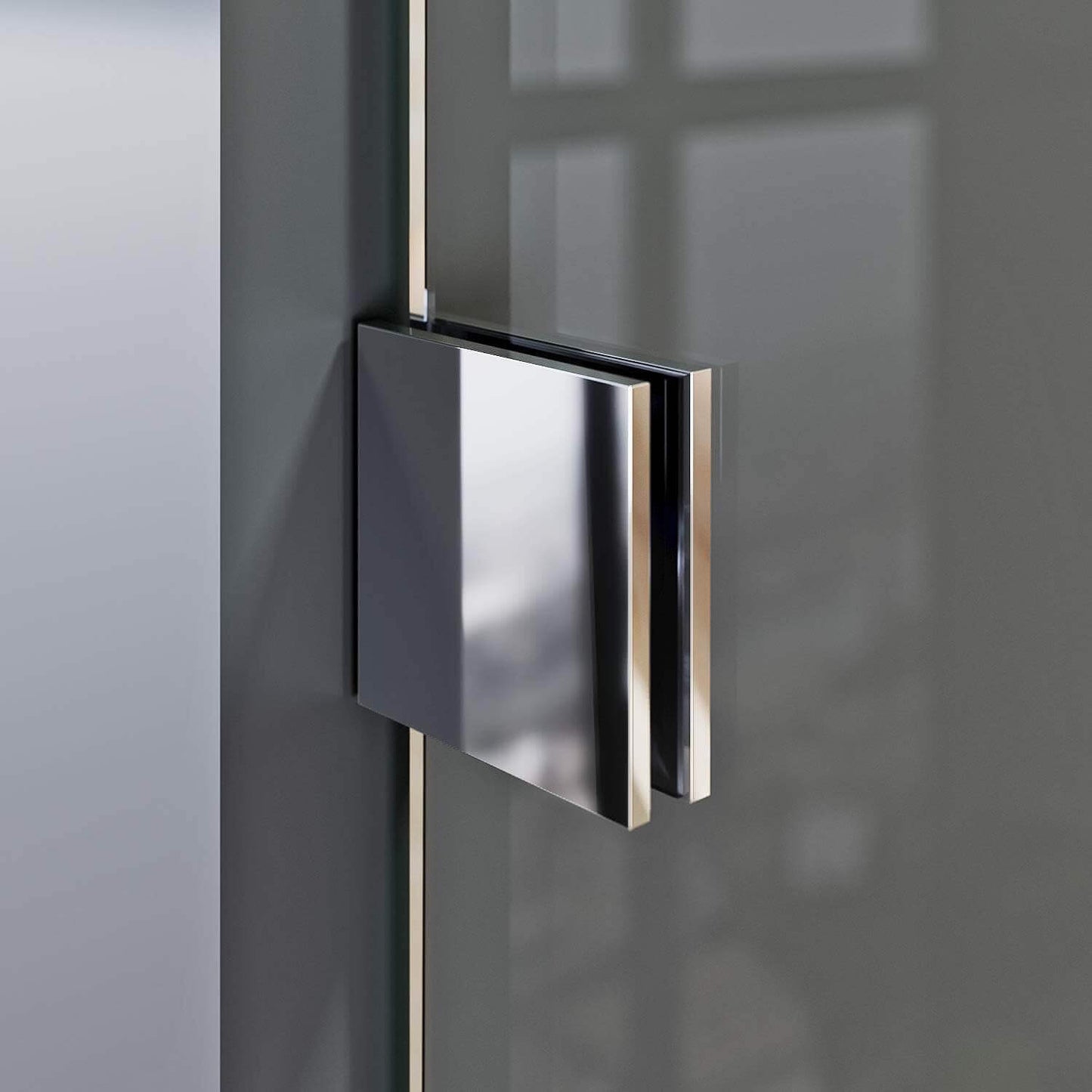 Sturdy Glass Clamp: High-quality stainless steel wall materials ensure safety and stability