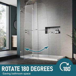 ROTATE 180 DEGREES: Saving bathroom space
