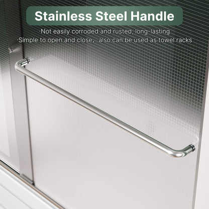 Stainless Steel Handle:Not easily corroded and rusted, long lastiong. Simple to open and close, also can be used as towel racks