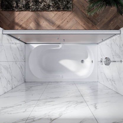 Separate Wet and Dry: Prevent water from escaping the shower door