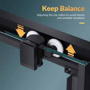 Keep Balance: Adjusting the top rollers to avoid shocks and unstable situations