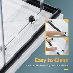 Easy to Clean: Clean quickly by pressing the bottom button