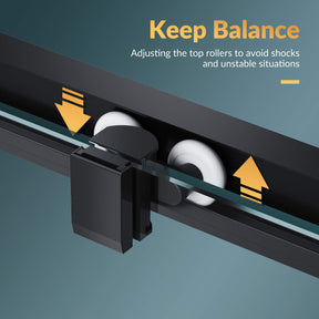 Keep Balance: Adjusting the top rollers to avoid shocks and unstable situations