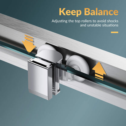 Keep Balance: Adjusting the top rollers to avoid shocks and unstable situations