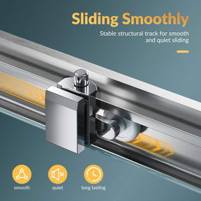 Sliding Smoothly: Stable structural track for smooth and quiet sliding