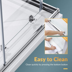 Easy to Clean: Clean quickly by pressing the bottom button