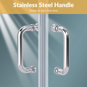Stainless Steel Handle: Simple to open and close