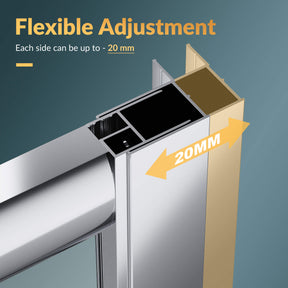 Flexible Adjustment: Each side can be up to - 20mm